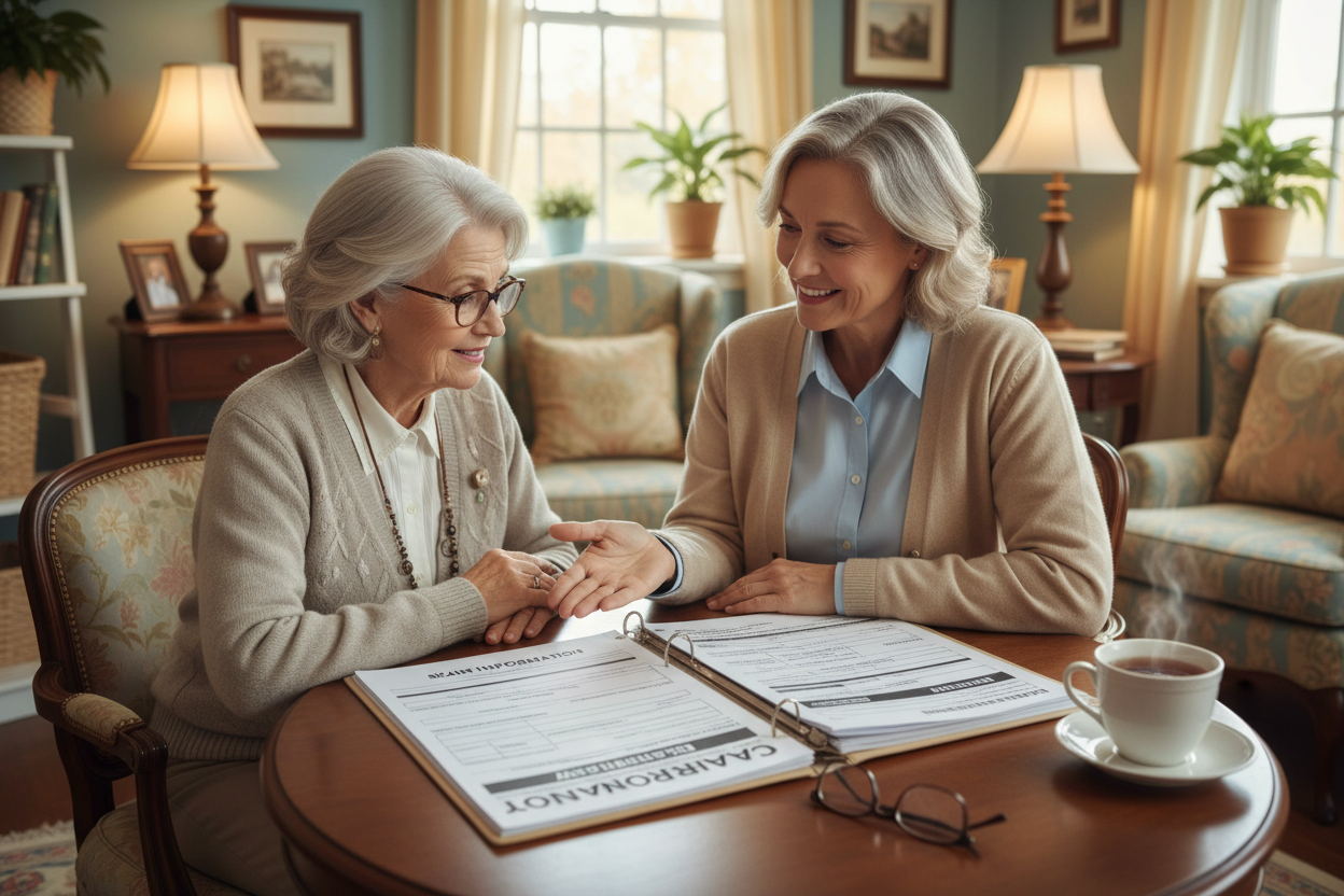 Insurance Application Documentation Support for pensioners